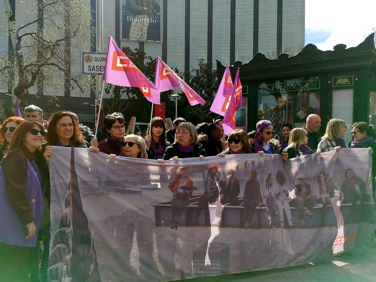 📸#Zaragoza #ccoo #8M2026