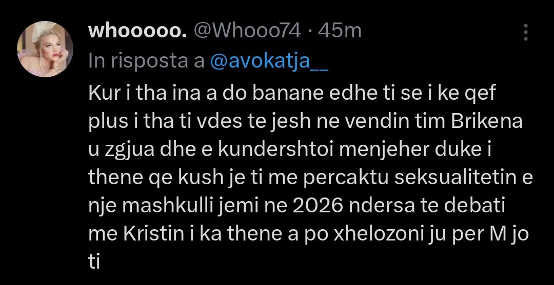 NabucodonosorIX's tweet photo. @Blaugranaaa_98 Mjaftojn kto per te treguar zemren e lig te Brikenes #bbvipal5 https://t.co/S49kkWklSD
