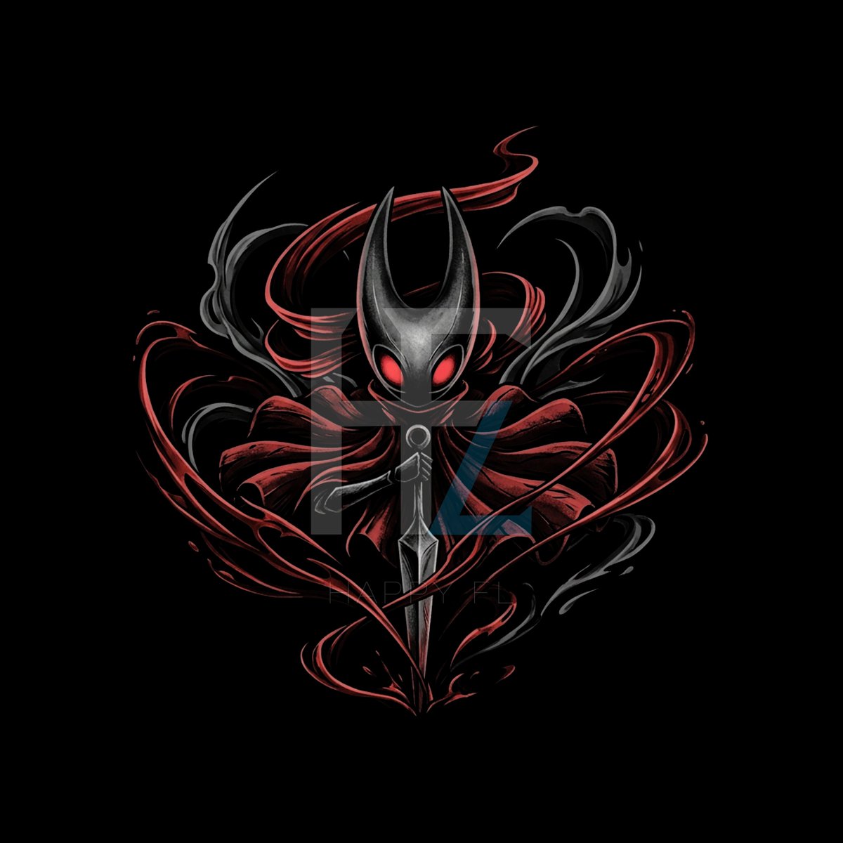 _HappyFL's tweet photo. Hornet 

You can buy this design here: https://t.co/sH7aBA7Nn5

#Silksong #HollowKnight #Hornet #HollowKnightArt #Pharloom #TeamCherry #IndieGames #Metroidvania #GamingArt #DarkAesthetic #HornetArt #NeedleAndThread #GamingMerch #SilksongFanart #AestheticGaming #KnightOfPharloom https://t.co/x0S8Wutaad