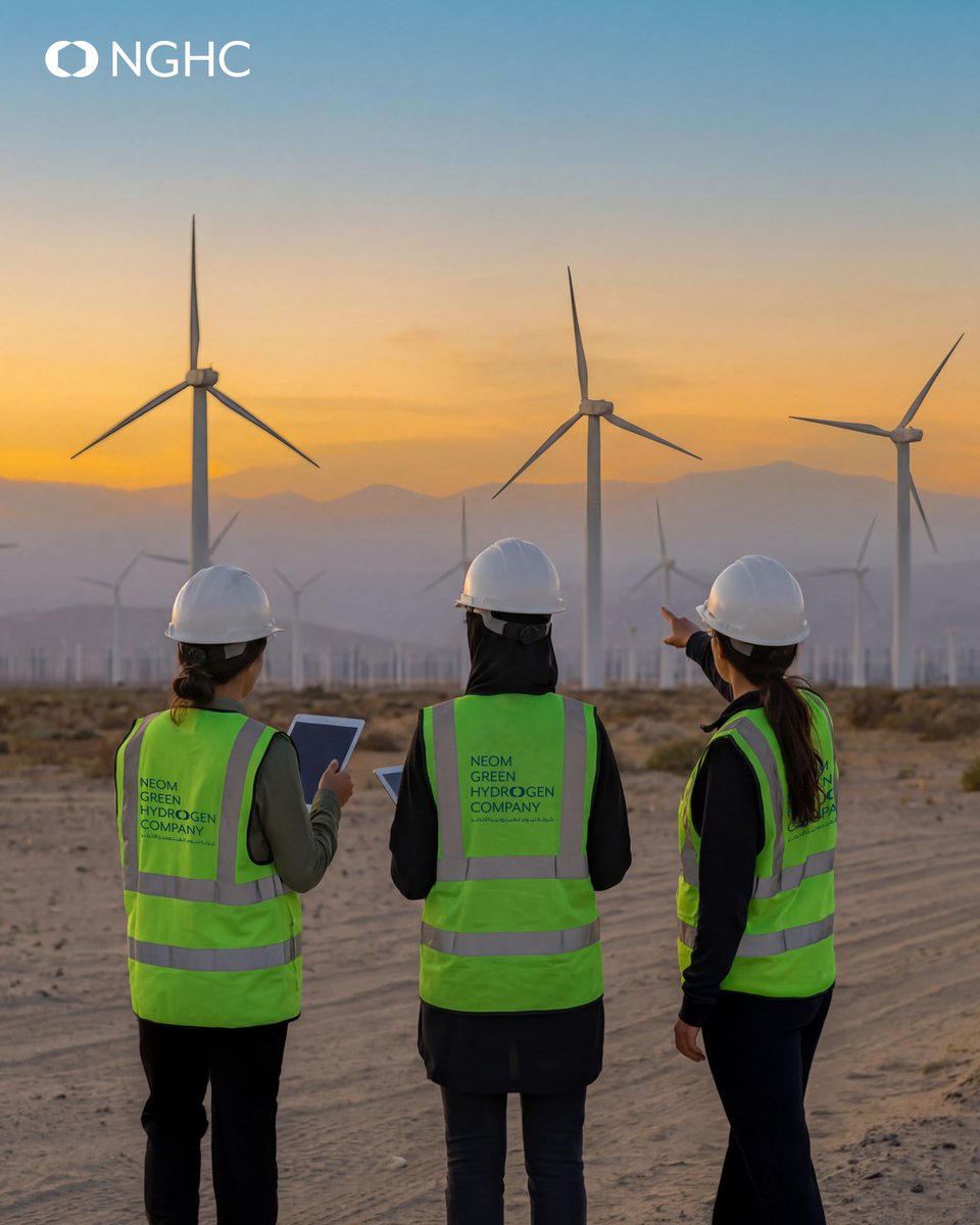 NEOM Green Hydrogen Company tweet media