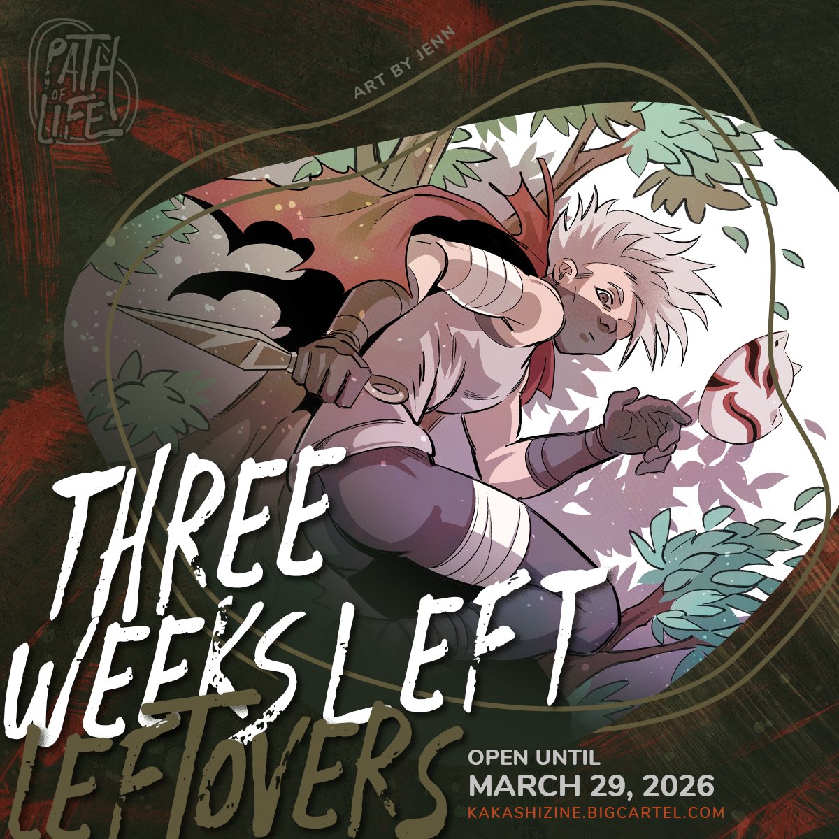 Path of Life: A Kakashi Zine - Leftovers OPEN! tweet media