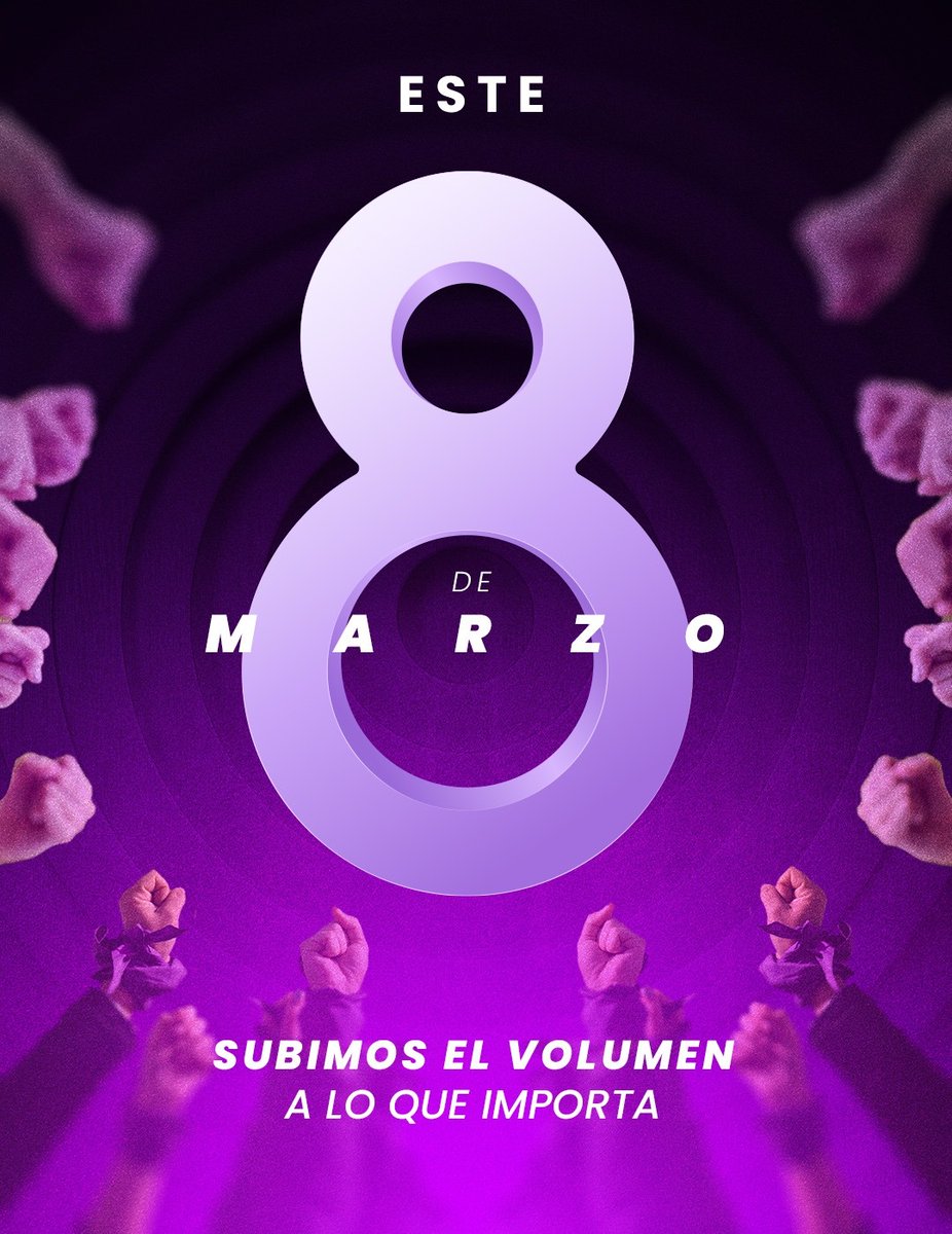 🎙️💜 8 de Marzo | Día internacional de la Mujer👊

Hoy y siempre: respeto, igualdad y mucho #rock. 🤘🎸

#LokuraFM #TeRetoAQueMeEscuches #8M #diainternacionaldelamujer #WomanPower