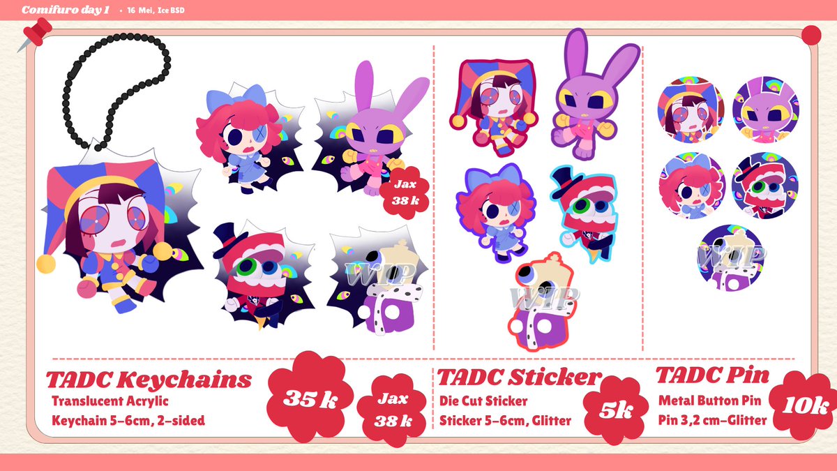 (❤️+🔁 appreciated!)🌸🌷
Hi! Bob's #CF22 PO is finally Open! :D

📅  8 - 22 March (18:00 WIB )
💐 MLP, TADC, HSR, ALNST
💌 Pick up (Day 1 ONLY) &amp; Mail Order

🌐Overseas GO DM me!🌐
#comifuro22  #cf22catalogue 

(1/3) link &amp; more details⬇️