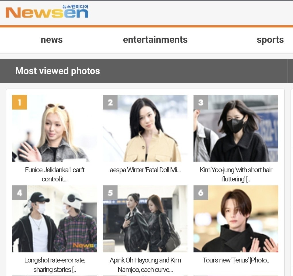 RV_UNIS_Ria's tweet photo. [📈] Our Gehlee Dangca of UNIS (@UNIS_offcl / @UNIS_offcl_JP) is dominating Newsen, a well-known Korean media outlet.

As of March 8, 2026, her photo ranks #1 Most Viewed on Newsen (@newsenstar / @newsen_t), highlighting the growing attention and buzz surrounding Gehlee. 🔥✨

🔗https://t.co/5l6Xg31INn