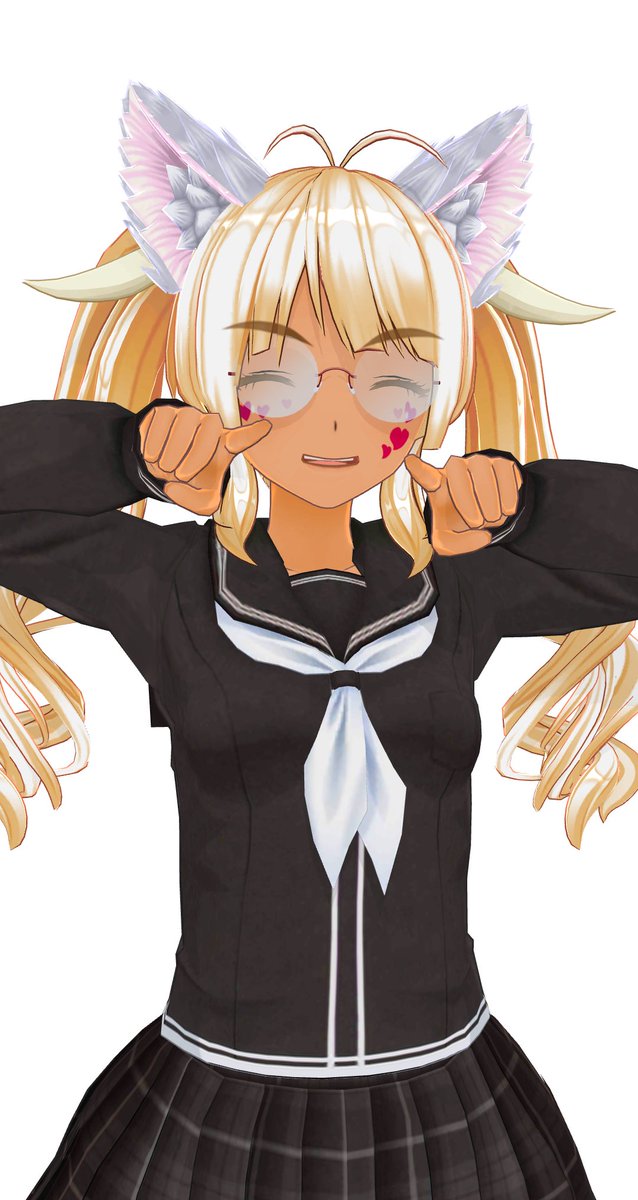 カスタムシャショクトヨカワさん
#カスタムキャスト 