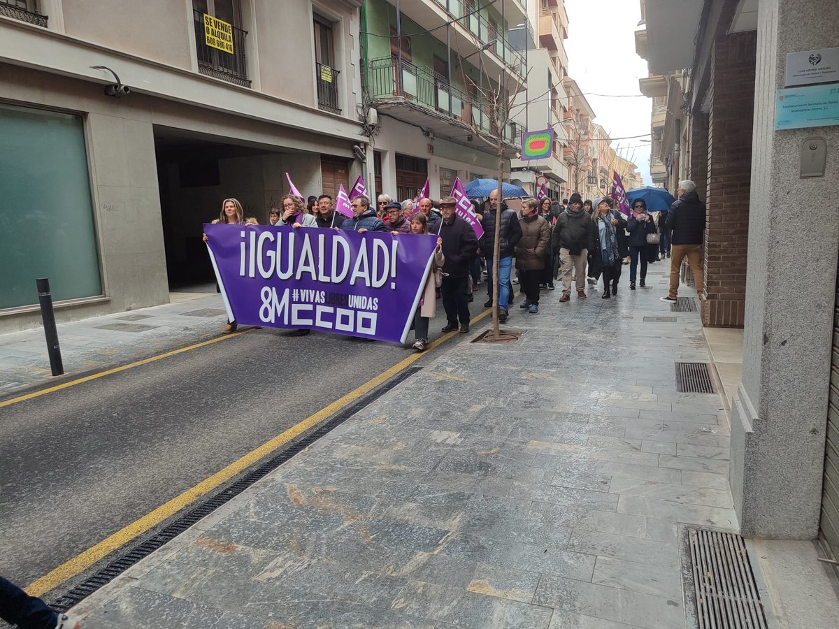 CCOORM's tweet photo. El #8M2026 ha teñido de morado la Región. Murcia, Cartagena, Yecla, Lorca... #poderqueconstruye https://t.co/8Ze1Ll8nBQ