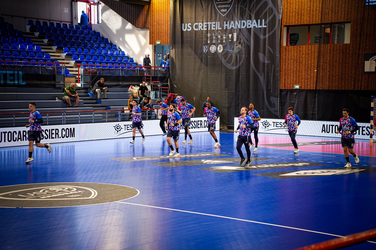 US Créteil Handball 🐏💙 tweet media