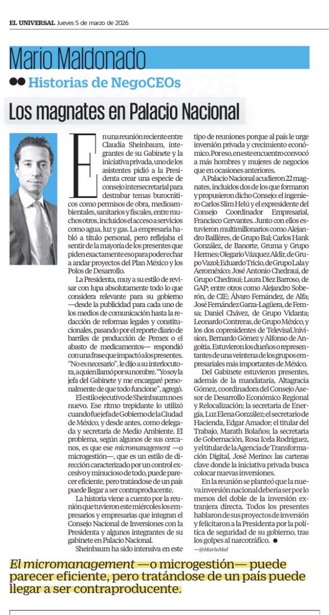 Mario Maldonado tweet media