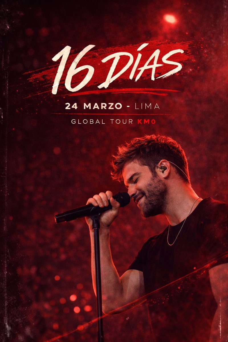 PAlboranPeruFC's tweet photo. • 16 días • 
16 días para esa noche que ya se siente histórica, ver a nuestro @pabloalboran 🤍

Cada día que pasa es un latido menos para el gran momento…

Nos vemos el 24 de marzo ✨

@WorkShowsPE | @AlboranTeam | @BcoFalabellaPe | @gtstalentspain https://t.co/YYqofFCGfW