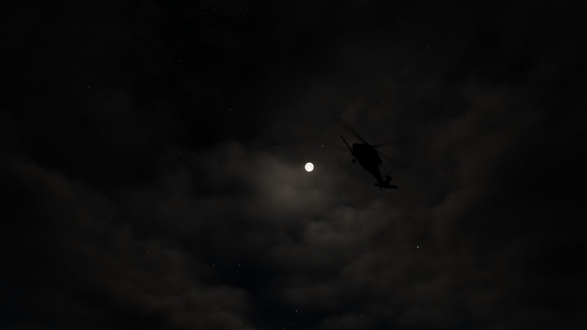 MeteorActual's tweet photo. Night time ops are such a blast in DCS World. It was perfect illum good weather and the stars where shining bright.

#DCS #dcsworld #MilSim #military https://t.co/QWuPerMrSx