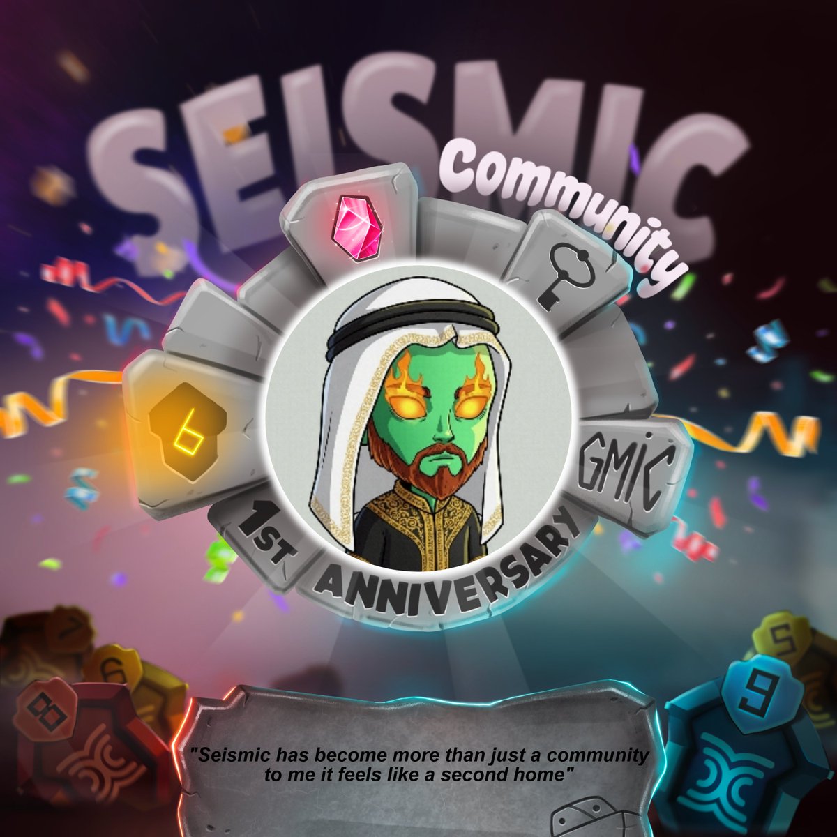 Grateful for all the memories, people, and experiences along the way. I hope it will always feel like this in the years to come. <a href="/SeismicSys/">Seismic</a> 
#SeismicCommunity1stYearAnniversary