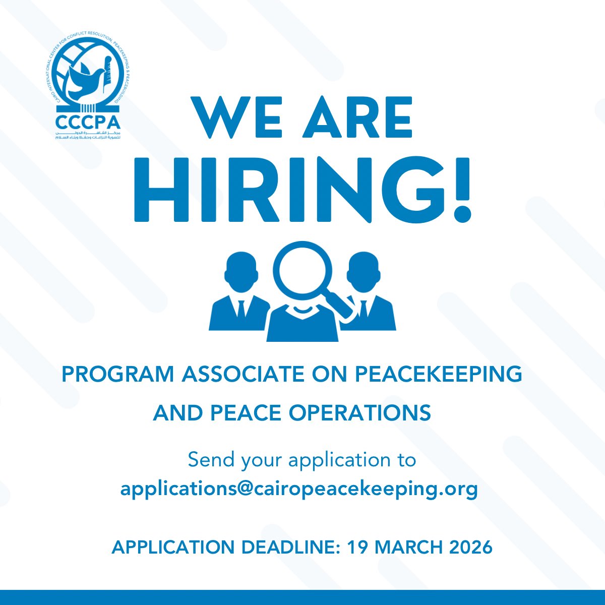 🌐Cairo International Center for Peace (CCCPA) tweet media