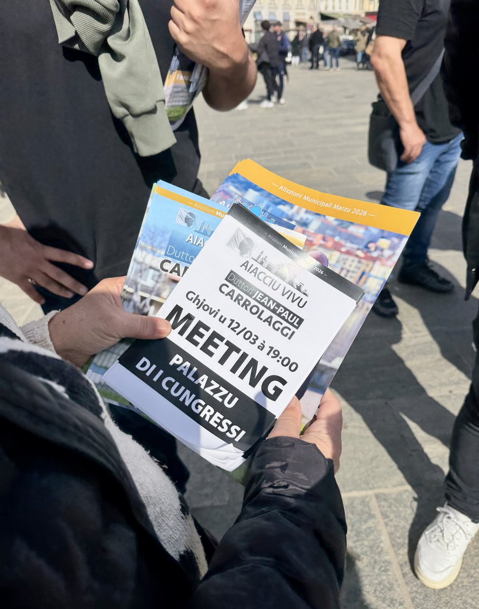 Jean-Paul Carrolaggi - Aiacciu Vivu tweet media