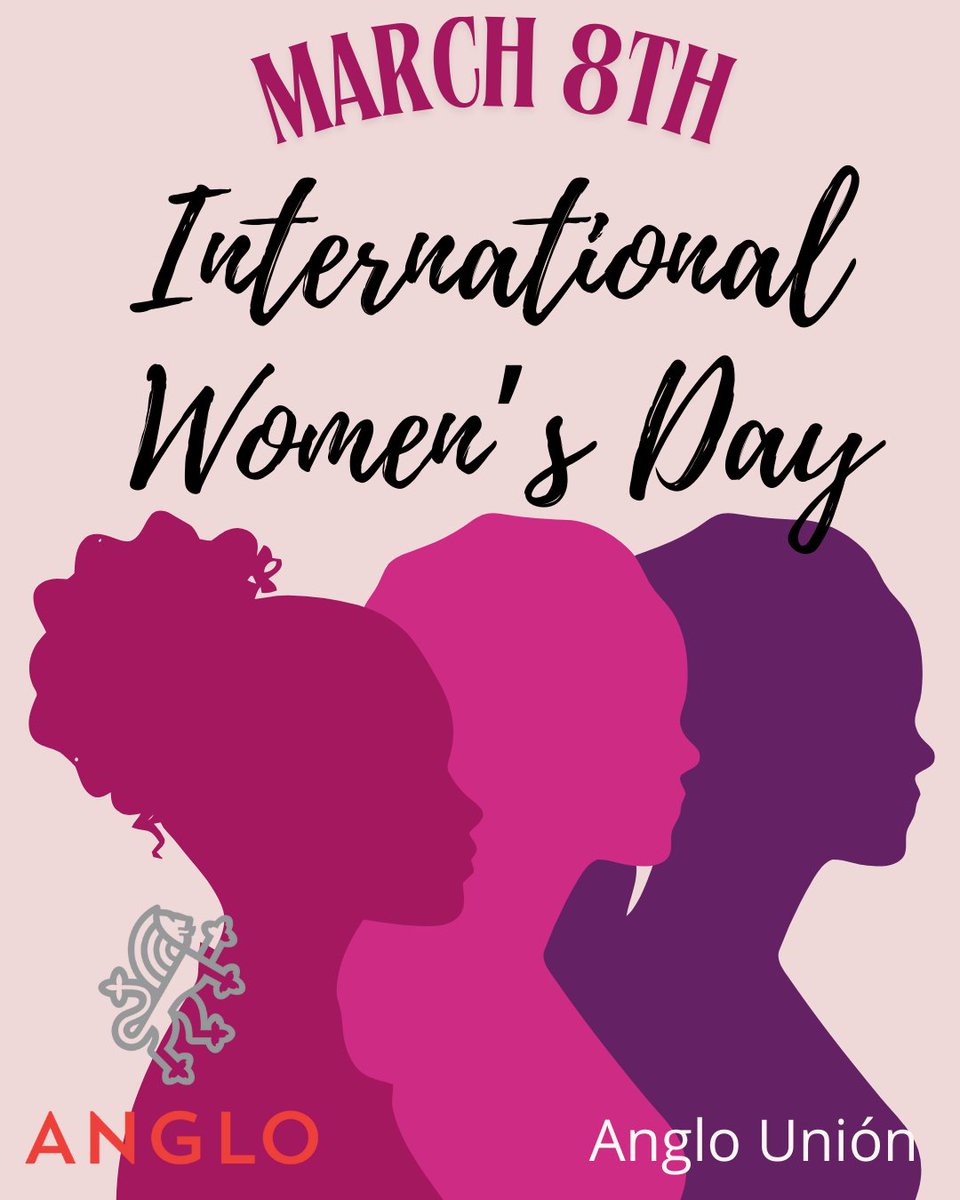 AngloUnion's tweet photo. International Women’s Day is celebrated annually on March 8 to honor women's achievements, advocate for gender equality, and highlight issues like reproductive rights and violence against women #anglounion #WomensDay2026 #WomensDay https://t.co/H4DD9W3WSn