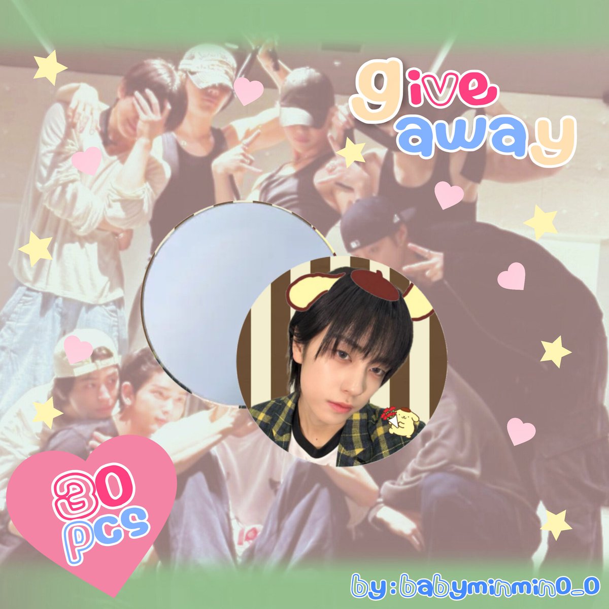 babyminmin0_0's tweet photo. 𝐺𝑖𝑣𝑒𝑎𝑤𝑎𝑦   ❃.✮:▹🐺◃:✮.❃ 
for #BLAZETHEWAY_BANGKOK

- 𝑚𝑖𝑛𝑖 𝑚𝑖𝑟𝑟𝑜𝑟 𝟹𝟶𝑒𝑎 

by : @babyminmin0_0 
📍: thunder dome
📆 : 18 Jul 2026
⌚️ : tba

มารับน้องกันเยอะๆน้าค้าบบ(⁠ʘ⁠ᴗ⁠ʘ⁠✿⁠)

#ASIATOUR_BLAZETHEWAY #andTEAM https://t.co/dUmTmUlITg