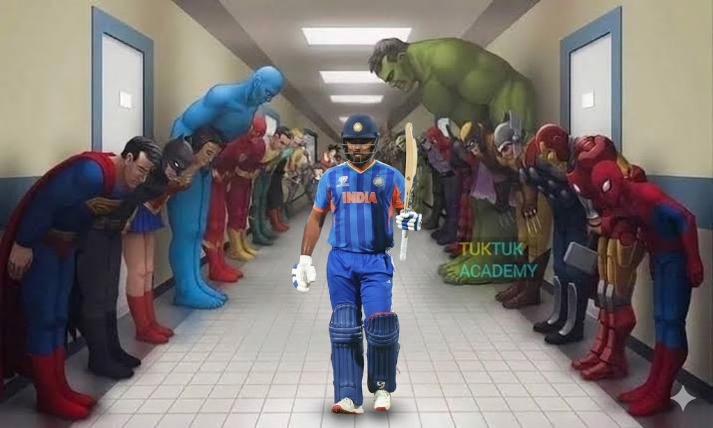 TukTuk_Academy's tweet photo. When I die wrap me in a Sanju Samson jersey because I might just comeback. https://t.co/d6QyLtAGsX