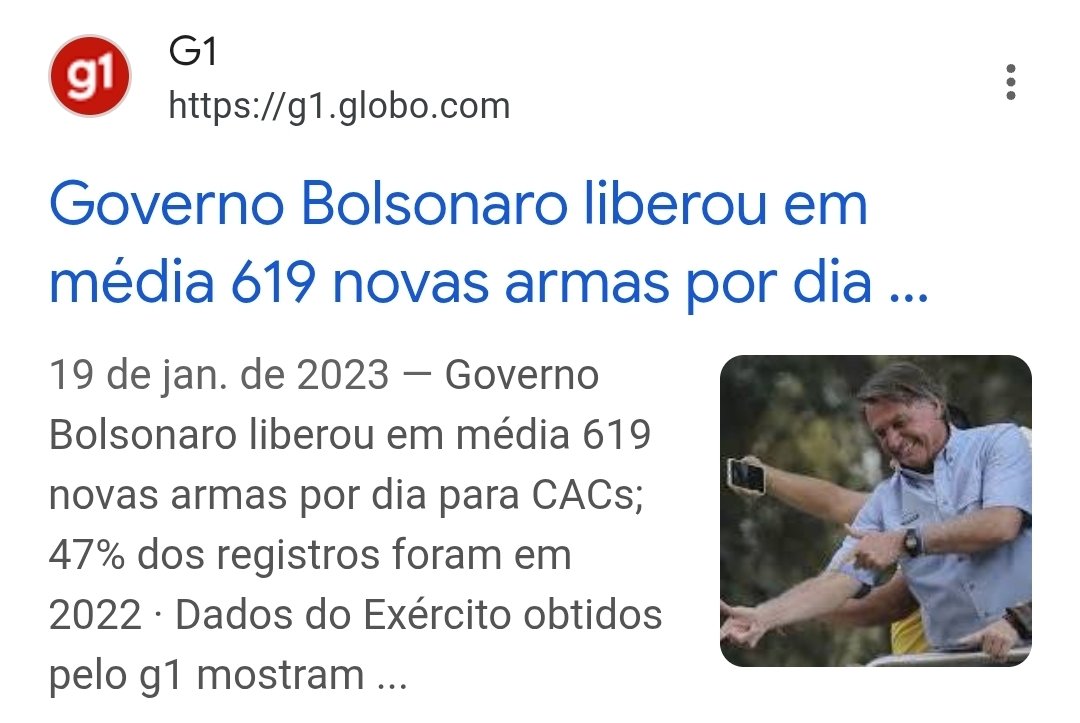 Votar no bolsonarismo é pedir para  morrer.