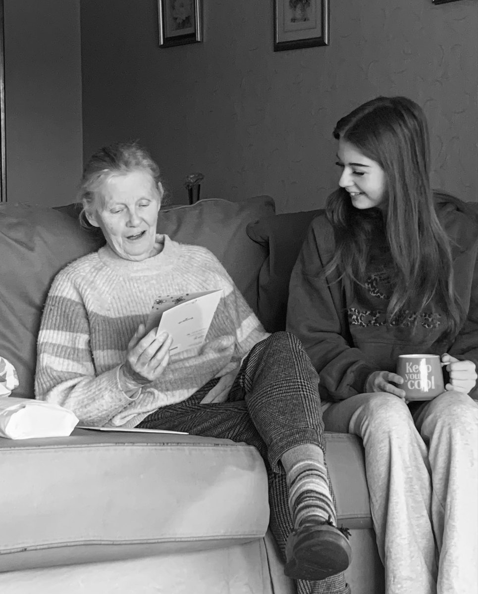 sweetstoyours's tweet photo. #HappyInternationalWomensDay2026 my mum &amp; my daughter yesterday on my mums birthday. She was on good form #dementia https://t.co/xpYJeIPpKc