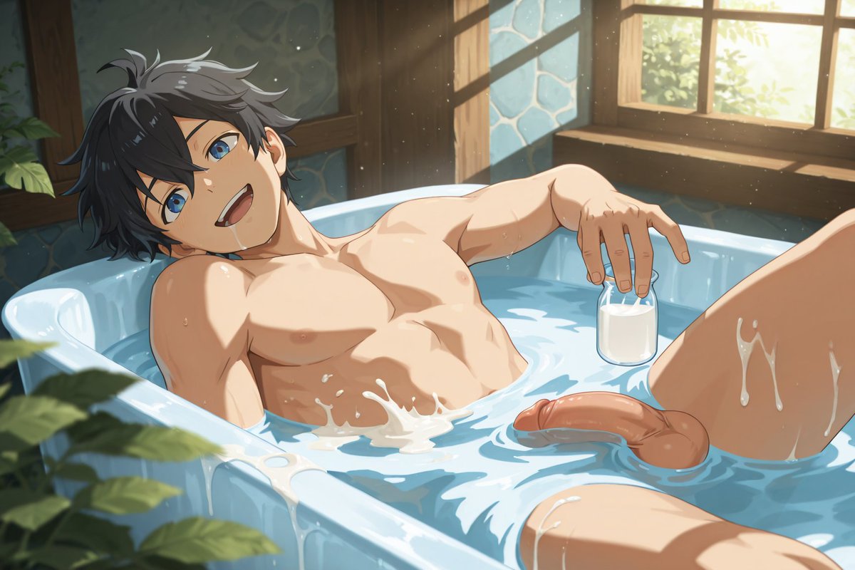 DantaFing's tweet photo. Ryo Mihara | The Water Magician

#AIイケメン部 #NSFW #gay #yaoi #AIart #AIイラスト https://t.co/NedLmBm6sb