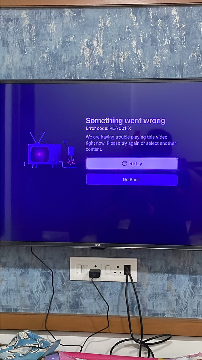 AtulLogical's tweet photo. Hi @hotstar_helps  am getting this error while am trying to watch the live cricket match, please help https://t.co/cmRXBXRoZT