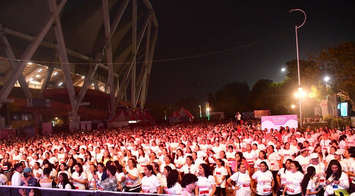 Pinkathon India tweet media