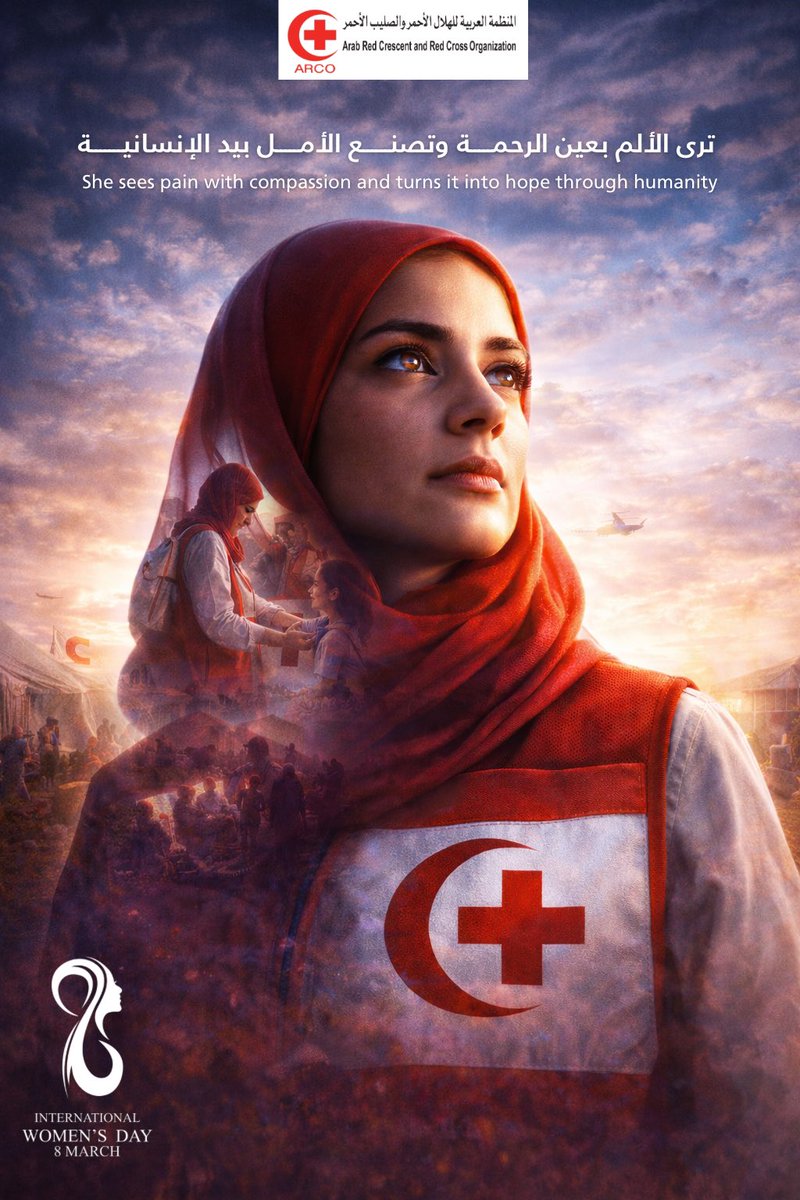 المنظمة العربية للهلال الأحمر والصليب الأحمر tweet media