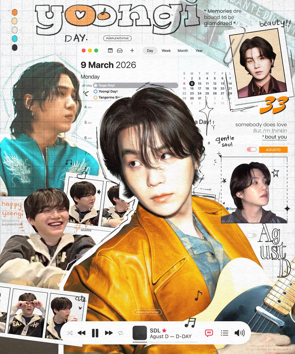 happy yoongi day! 🍊