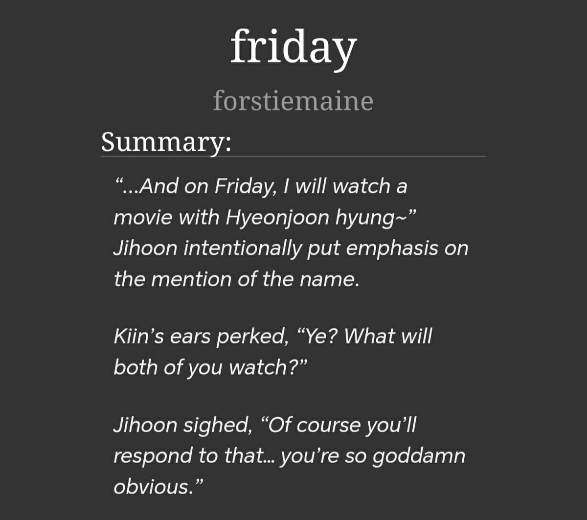 gin is missing doran ( ˶•ᴖ•) tweet media