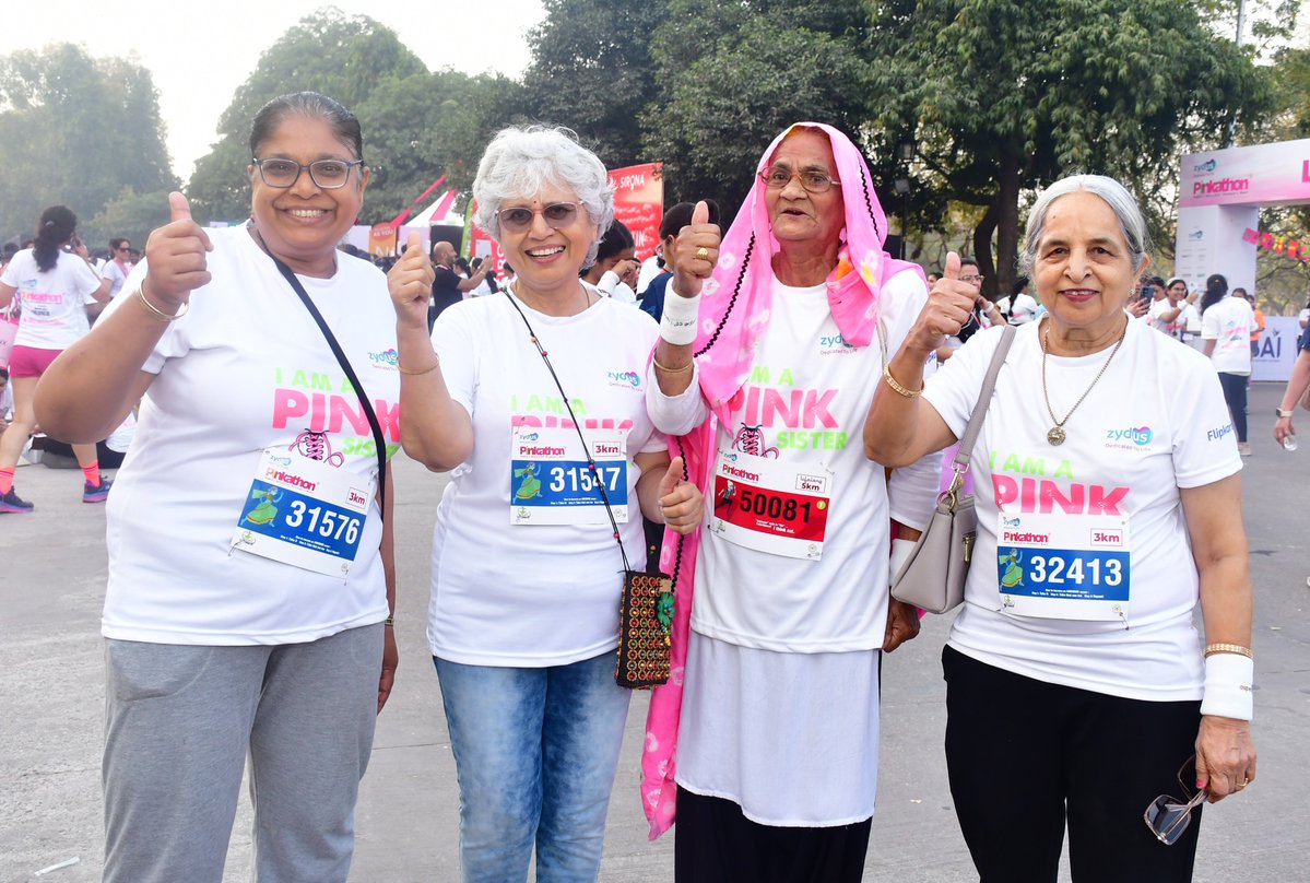 Pinkathon India tweet media