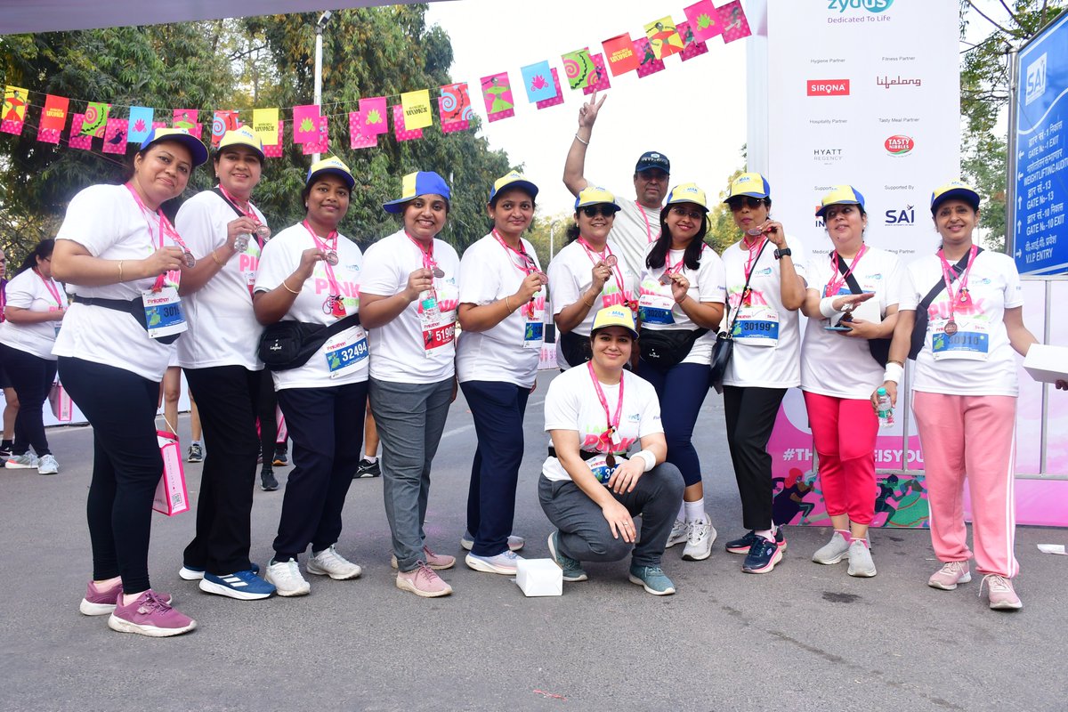 Pinkathon India tweet media