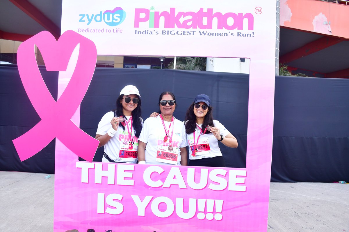Pinkathon India tweet media