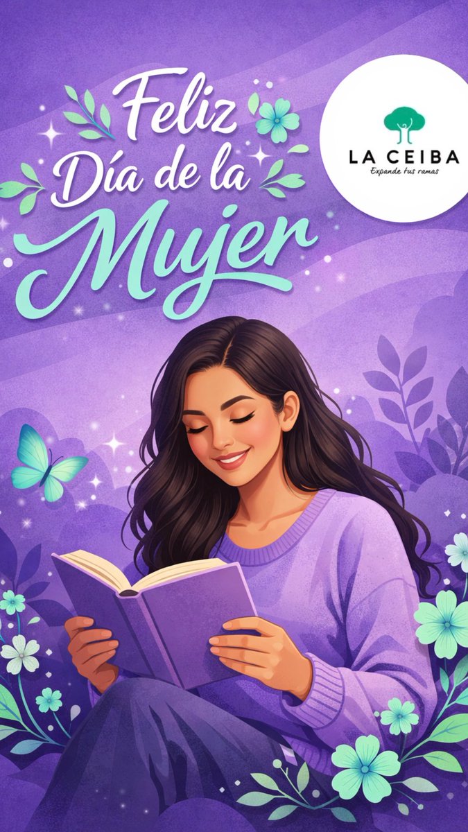 🌸💜 ¡Feliz Día de la Mujer! Promo especial: 20% en efectivo, 15% con tarjeta + 10% Cashback para miembros del Club. Aprovecha hoy.
🌐 libroslaceiba.com | ebook.libroslaceiba.com
☎️ 2261-5100 | 📲 wa.me/50379106866
🔗 atom.bio/libroslaceiba 📍10 sucursales.