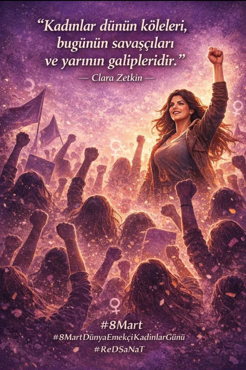 Onlara yılda bir gün yetmez. 365 gün bile az kalır. Tüm emekçi kadınların günü kutlu olsun!