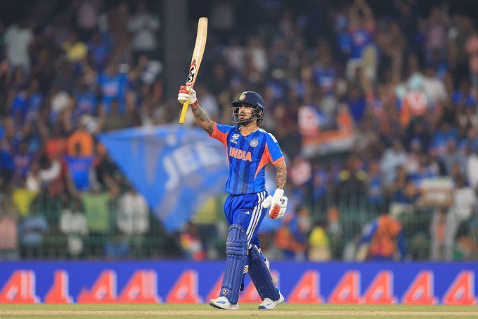 SelflessCricket's tweet photo. Bro as opener - 🗿
Bro at no. 3 - 🗿
Bro in league stage - 🗿
Bro is Finals - 🗿

Well Played Ishan Kishan. https://t.co/UpYux96BKf