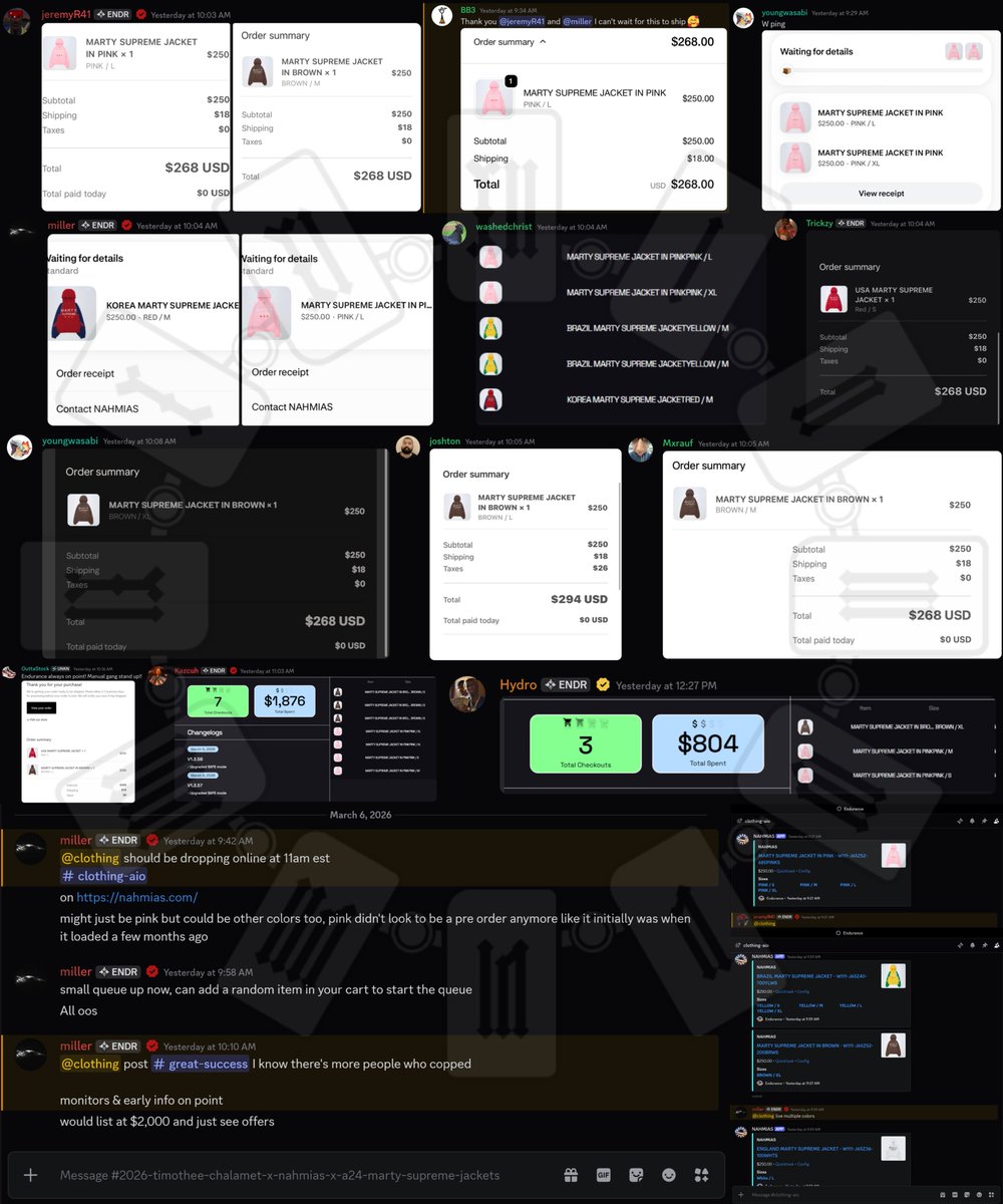 Endurance tweet media