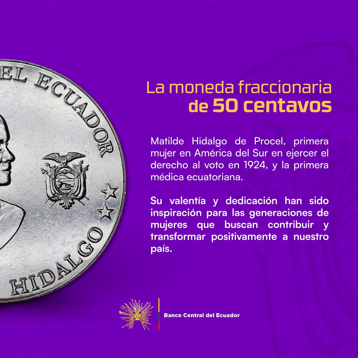 Banco Central del Ecuador tweet media