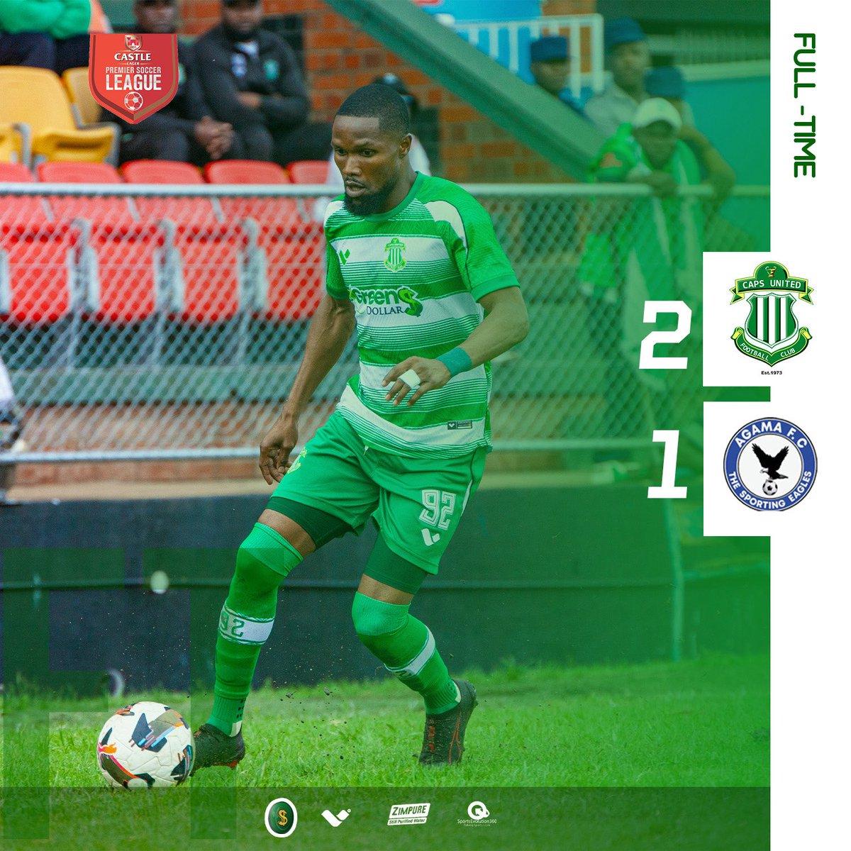 Goals in either half by Wadi, and Mukombedzi were enough to secure 3 points. Kepekepe bhora