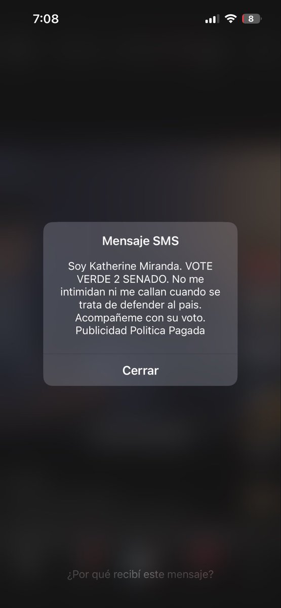llisnavas's tweet photo. Hoy al entrar a mis redes sociales aparece este mensaje en pantalla, ¿ se puede realizar publicidad política de este tipo el día de las elecciones? @Registraduria https://t.co/qxLUpWIc2x