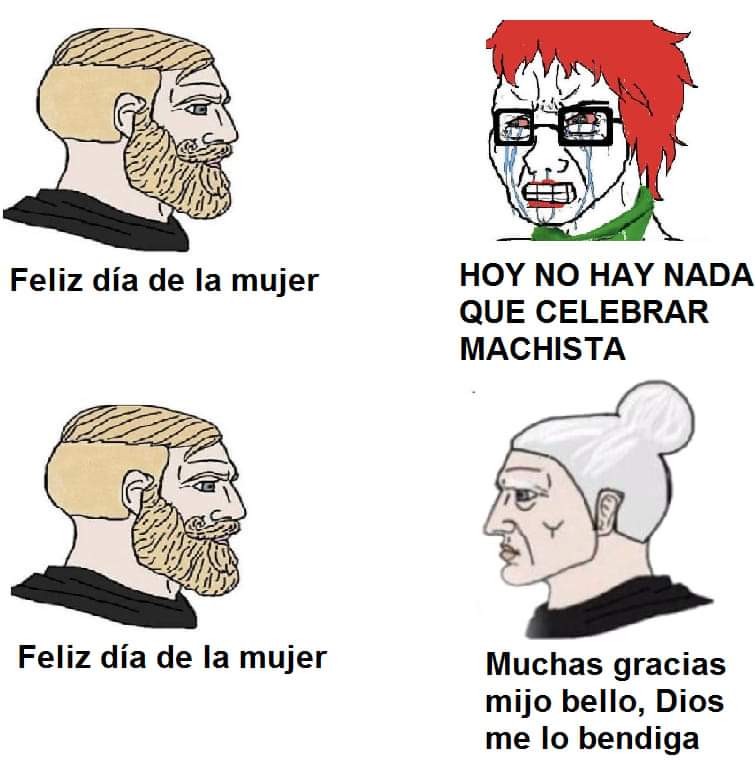 Feliz día de la mujer