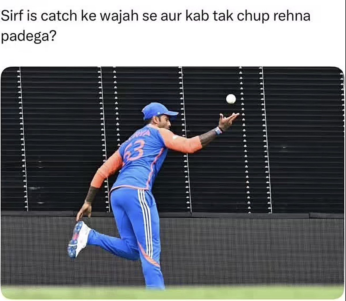 YASH57973388's tweet photo. 2 kodi ka player surya Kumar Yadav 
#t20worldcup2026 #INDvsNZ https://t.co/KfqfAGtOZ7