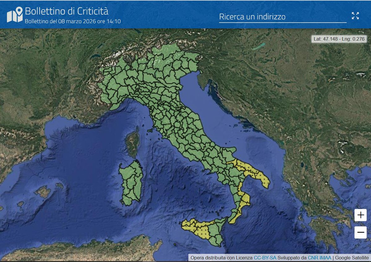 Dipartimento Protezione Civile tweet media