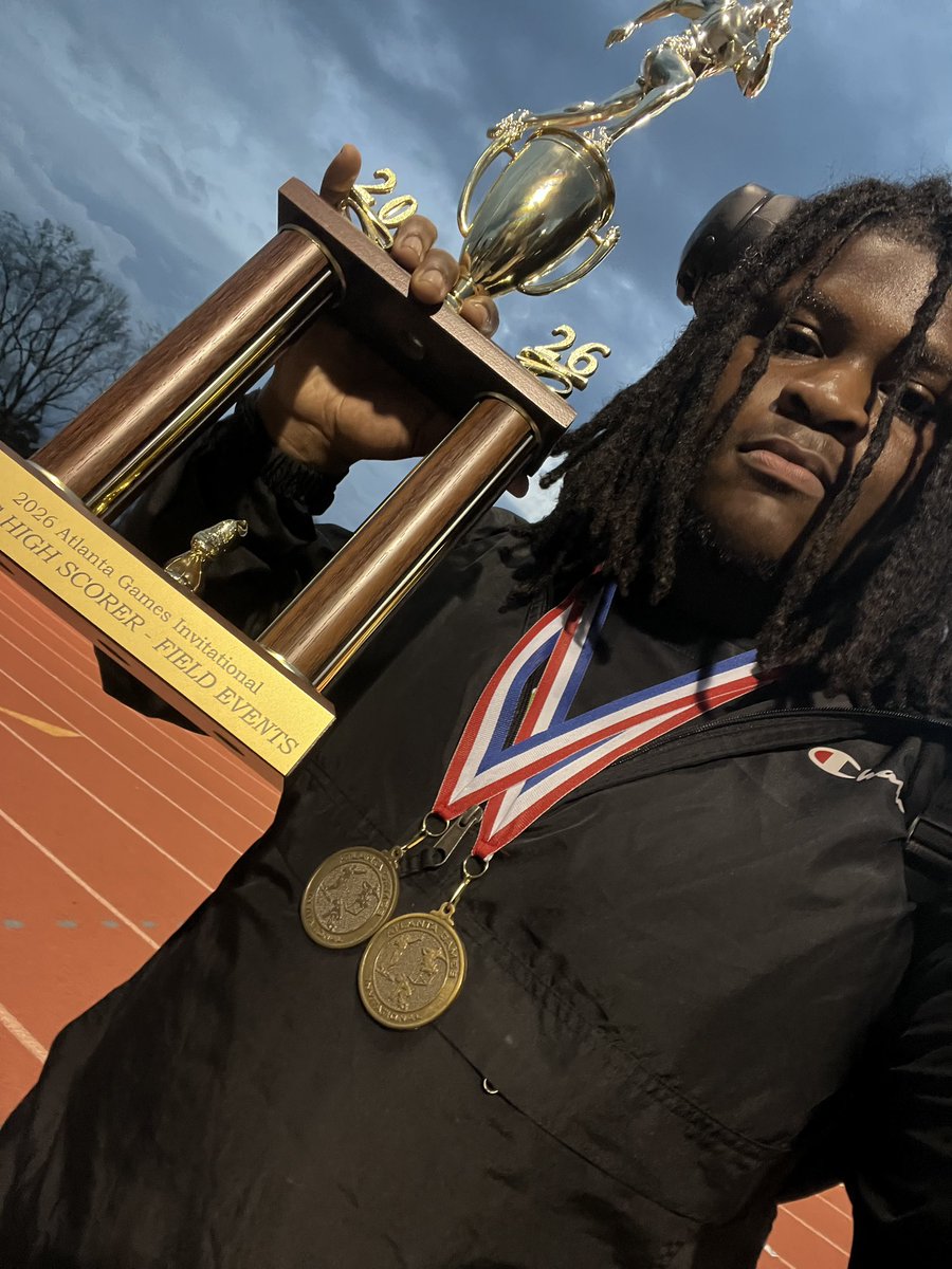 MarcosMotenJr's tweet photo. 2026 Atlanta Games Invitational. Shotput and Discus Winner
Ga top 15 https://t.co/0eCcUbCgjg