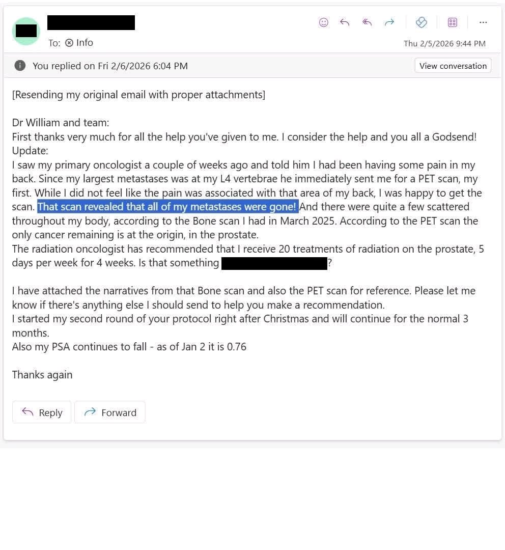 dillipK75513016's tweet photo. NEW ARTICLE: lVERMECTlN, FENBENDAZ0LE and CBD Oil Testimonial - 66 year old OHIO man with Stage 4 Prostatte ₵ancer metastatic to Bones reports after 5 months - all bone metastases HEALED!

Incredible - widespread bone metasttases GONE 😃

STORY:
66 year old OHIO man with Stage 4 Prosttate ₵ancer metastatic to Bones

In September 2025 he started:

lvermectin 72mg/day
Fenbendaz0le 1000mg/day
CBD Oil 100mg/day

Results after 5 months: All Bone metasstases healed!!

Sometimes...it's really that simple...

I run the world's largest lvermectin ₵ancer Clinic and over 8600+ ₵ancer patients have come to us to benefit from cutting edge ₵ancer Research...

#Cancer #asia #canada #wiliammakis #usa #Ivermectin #Fenbendazole #europe #america