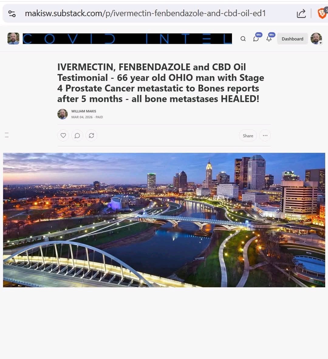 dillipK75513016's tweet photo. NEW ARTICLE: lVERMECTlN, FENBENDAZ0LE and CBD Oil Testimonial - 66 year old OHIO man with Stage 4 Prostatte ₵ancer metastatic to Bones reports after 5 months - all bone metastases HEALED!

Incredible - widespread bone metasttases GONE 😃

STORY:
66 year old OHIO man with Stage 4 Prosttate ₵ancer metastatic to Bones

In September 2025 he started:

lvermectin 72mg/day
Fenbendaz0le 1000mg/day
CBD Oil 100mg/day

Results after 5 months: All Bone metasstases healed!!

Sometimes...it's really that simple...

I run the world's largest lvermectin ₵ancer Clinic and over 8600+ ₵ancer patients have come to us to benefit from cutting edge ₵ancer Research...

#Cancer #asia #canada #wiliammakis #usa #Ivermectin #Fenbendazole #europe #america
