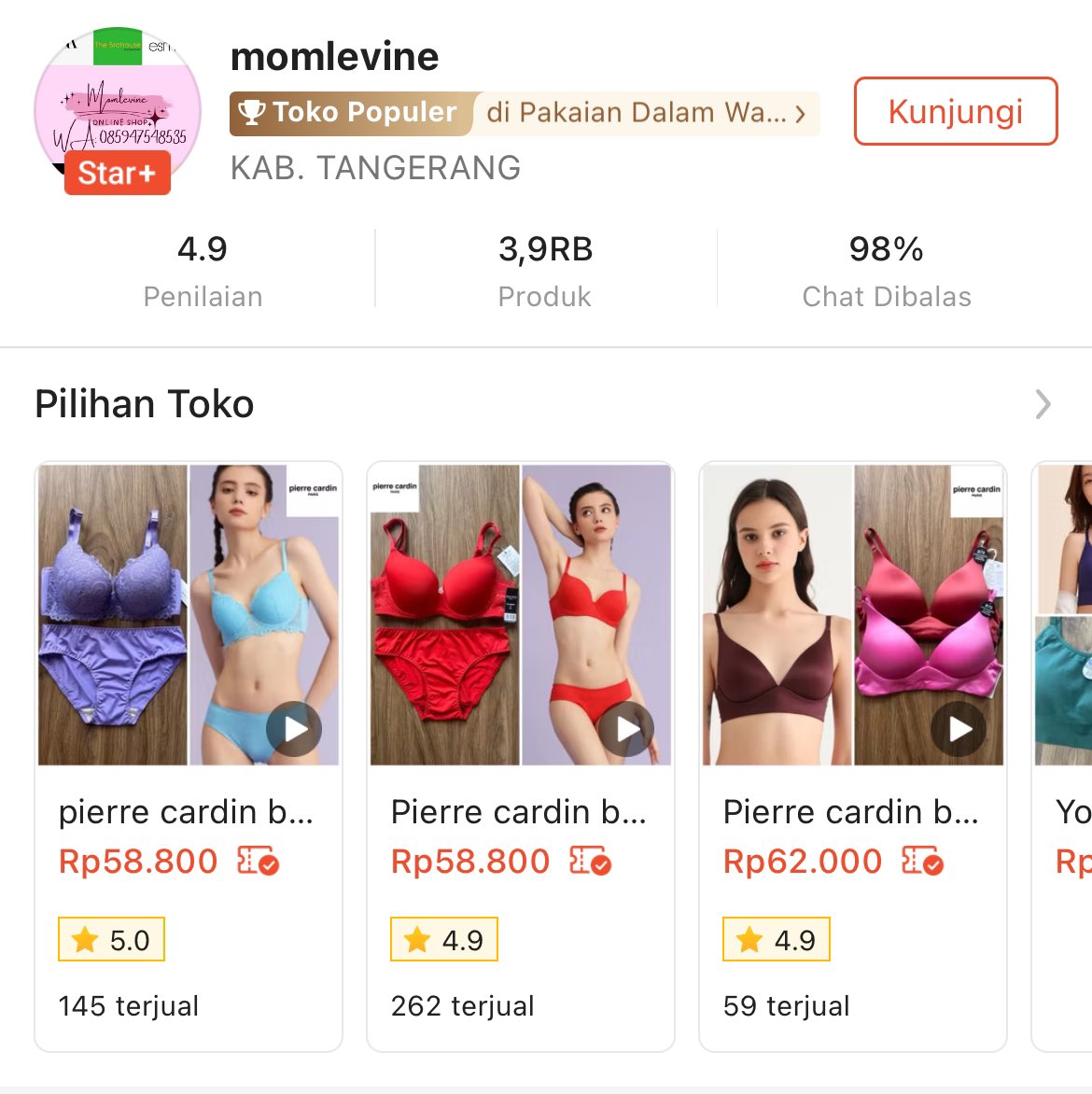 racunkawai's tweet photo. PLEASE NORMALISASI SPILL BEGINIAN‼️ Underwear mall tapi harganya jatuh banget 📉. 

Sumpah ini hidden gems parah 🤩🤪 https://t.co/xEkpUn4djg