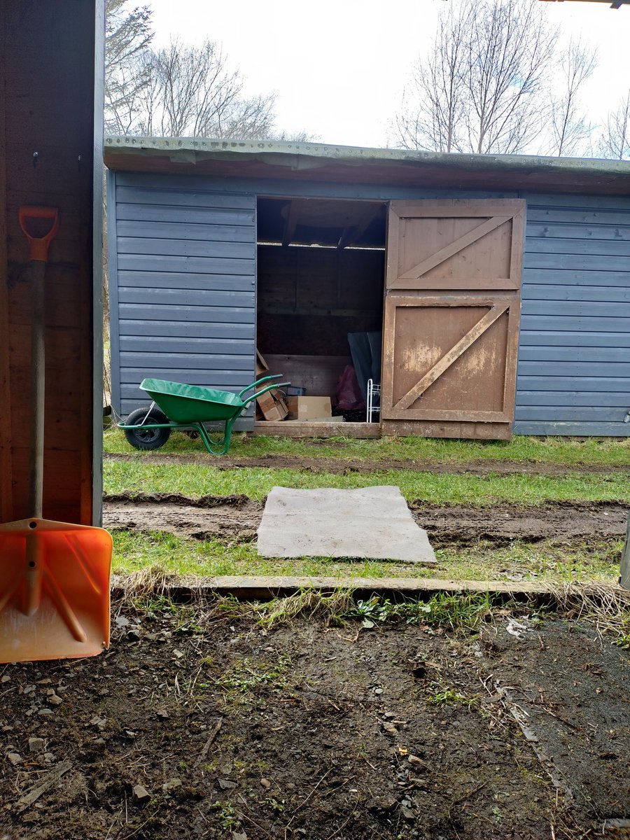 I've been sitting in my shed, after clearing out my other shed, for about an hour and it's been most relaxing.

I do need to get on though.