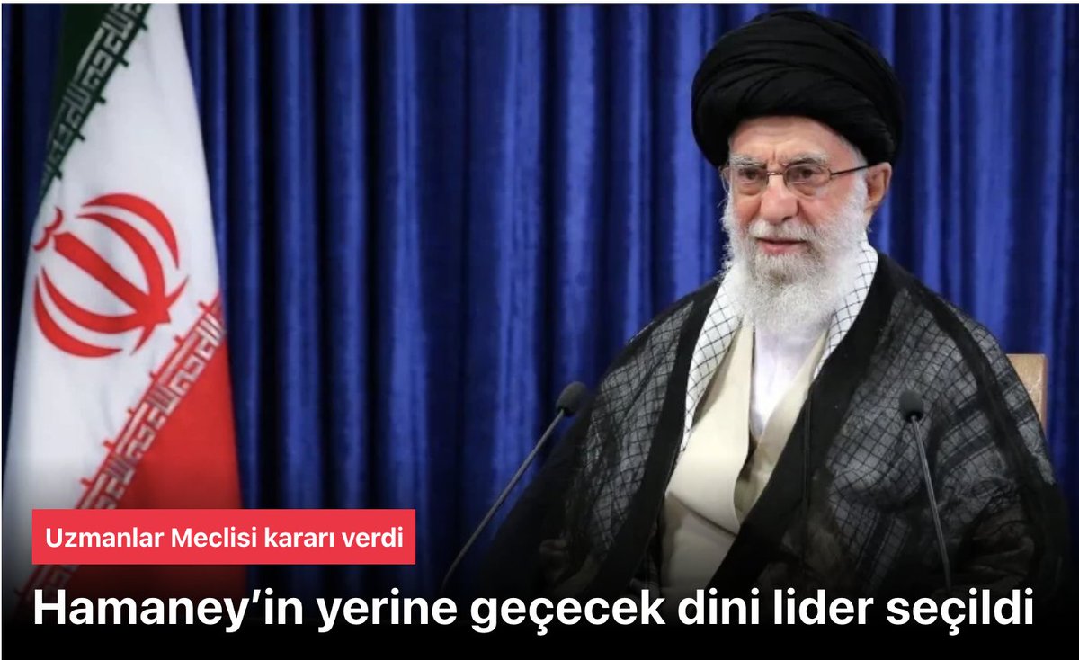 İran’ın yeni dini lideri: MUCTEBA nethaberler.com/haber-iranin-y…