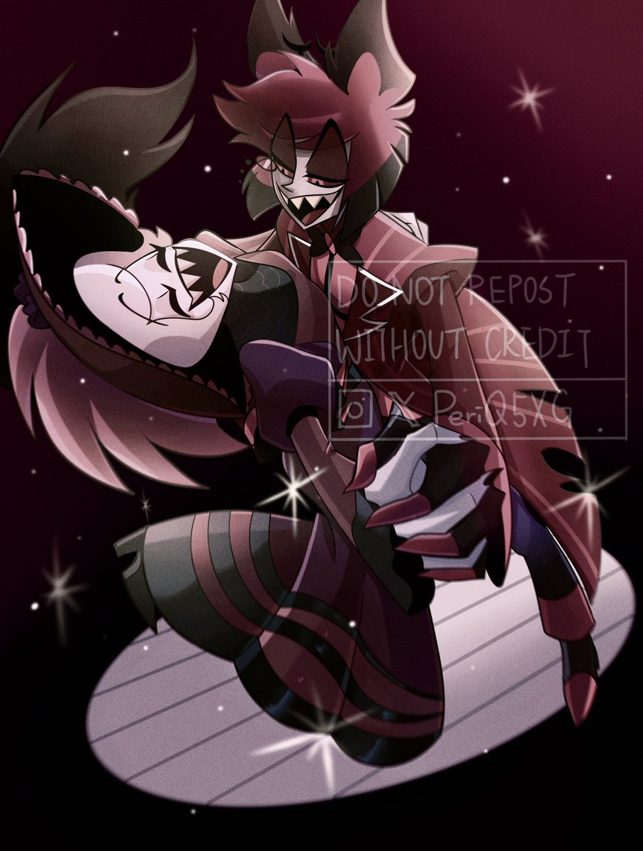 “Dancing”📻🌹
#radiorose #HazbinHotelAlastor #HazbinHotelRosie #HazbinHotel