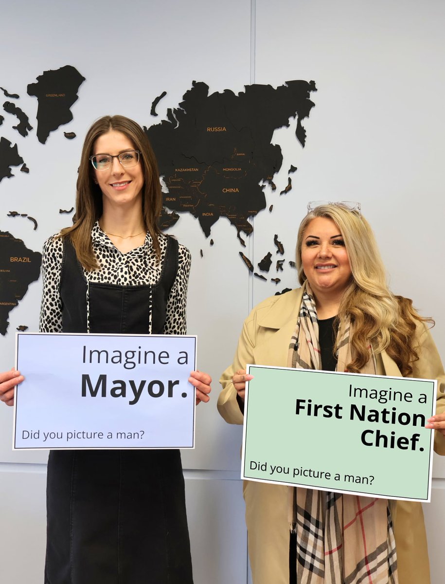 A special #InternationalWomensDay2026 shoutout to Mayor  <a href="/MicheBoileau/">Michelle Boileau</a> and Chief Jennifer Constant for their leadership. 

Thank you for helping inspire the next generation of women leaders. 

#BreakTheBias #Imagine