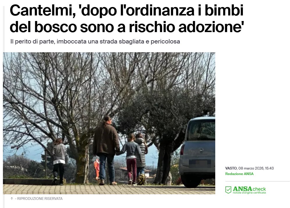 riktroiani's tweet image. "Con questa ordinanza shock, abbiamo imboccato a mio parere una strada sbagliata e persino pericolosa. Non a caso l'indignazione e lo sconcerto sono pressochè unanimi. Dobbiamo avere il coraggio di dirlo: procedure così dure hanno il senso di imboccare la strada dell'adozione".